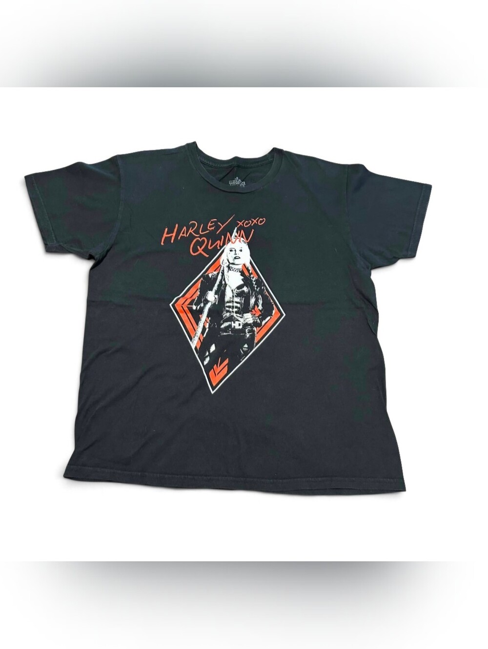 DC The Suicide Squad Harley Quinn Live Fast Die Clown Sz L P2P 22-27 New